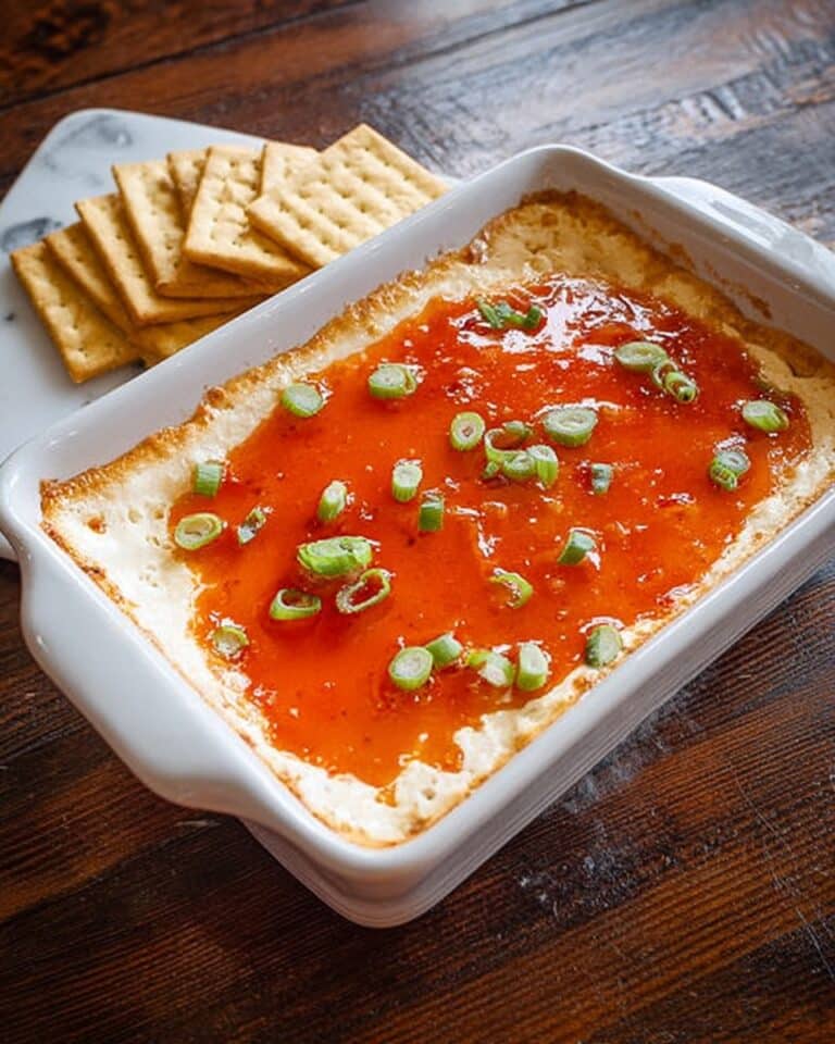 Crab Rangoon Dip with Red Pepper Jelly Recipe