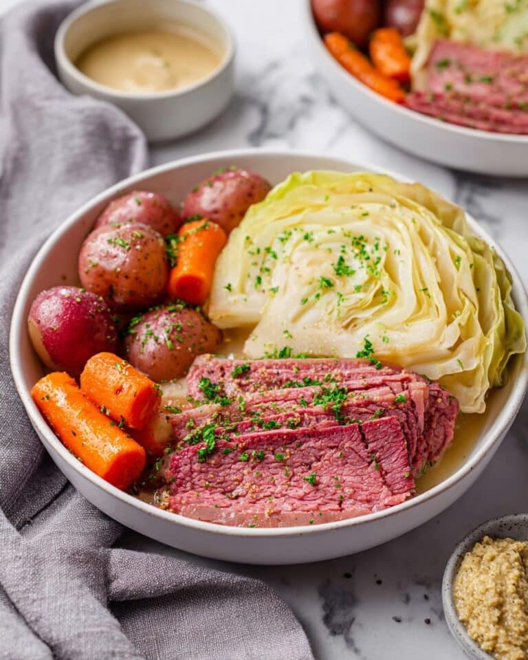 Dutch Oven Corned Beef and Cabbage (Fork-Tender & Easy!) Recipe