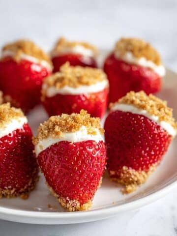 Cheesecake Stuffed Strawberries Recipe
