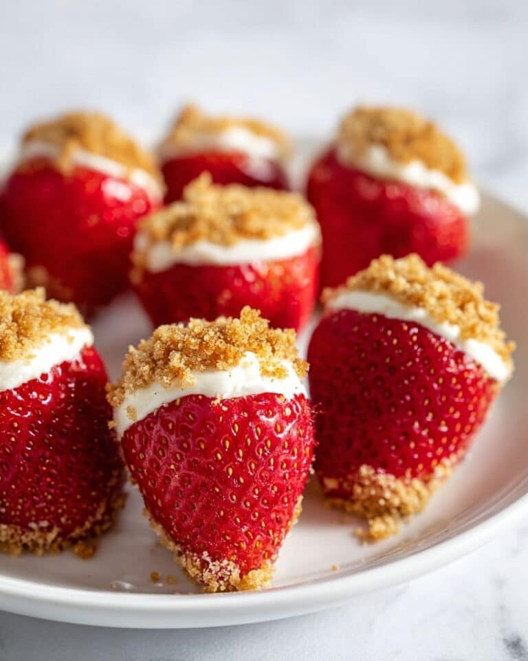 Cheesecake Stuffed Strawberries Recipe
