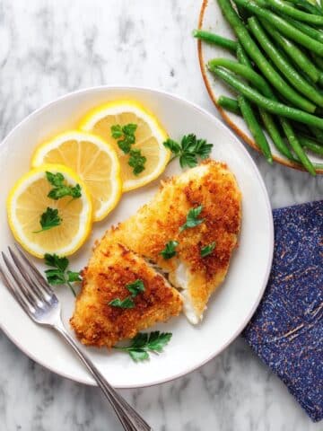 Parmesan Crusted Tilapia Recipe