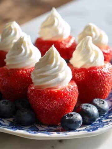 Cheesecake Stuffed Strawberries (Low Carb + Keto) Recipe