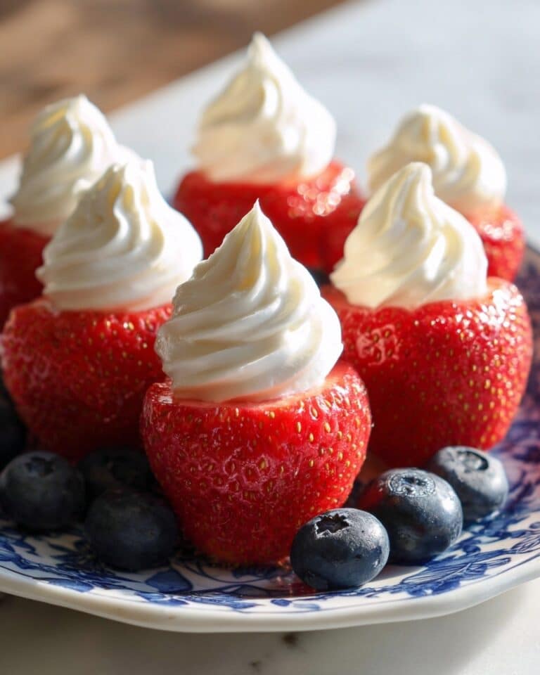 Cheesecake Stuffed Strawberries (Low Carb + Keto) Recipe