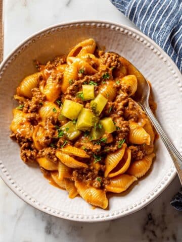 One-Pot Cheeseburger Pasta Recipe
