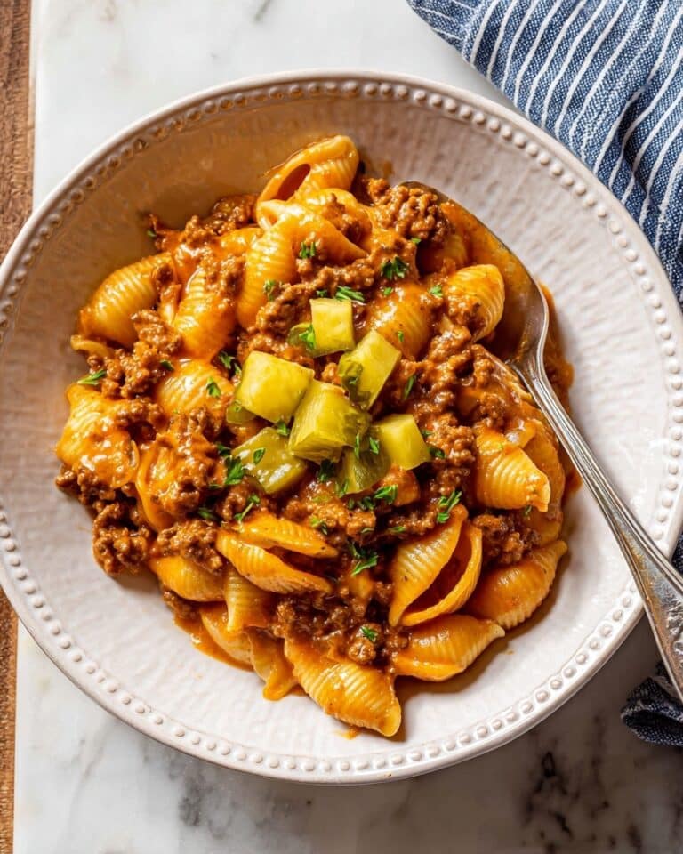 One-Pot Cheeseburger Pasta Recipe