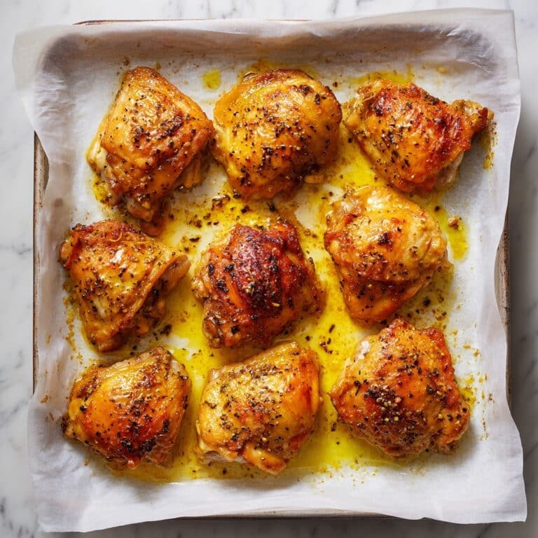 Easy Baked Curry-Spiced Chicken Thighs Recipe
