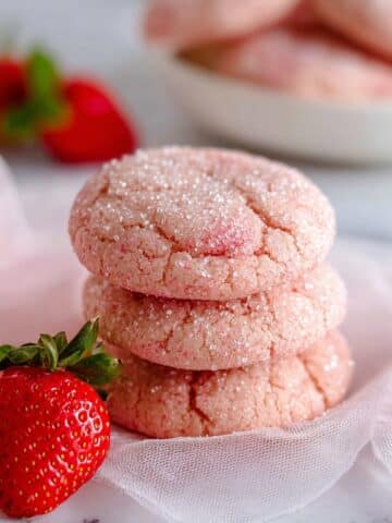 Strawberry Sugar Cookies Recipe