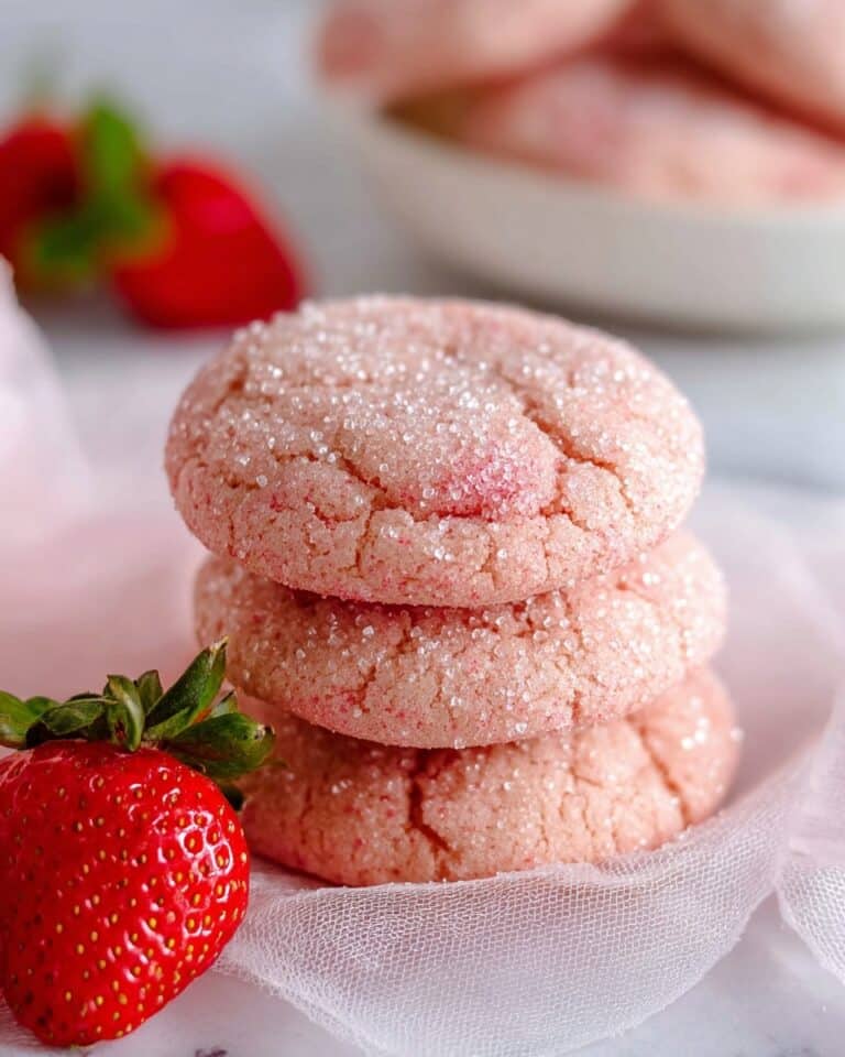 Strawberry Sugar Cookies Recipe
