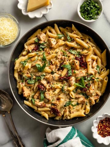 Sun-Dried Tomato Pasta with Chicken Recipe