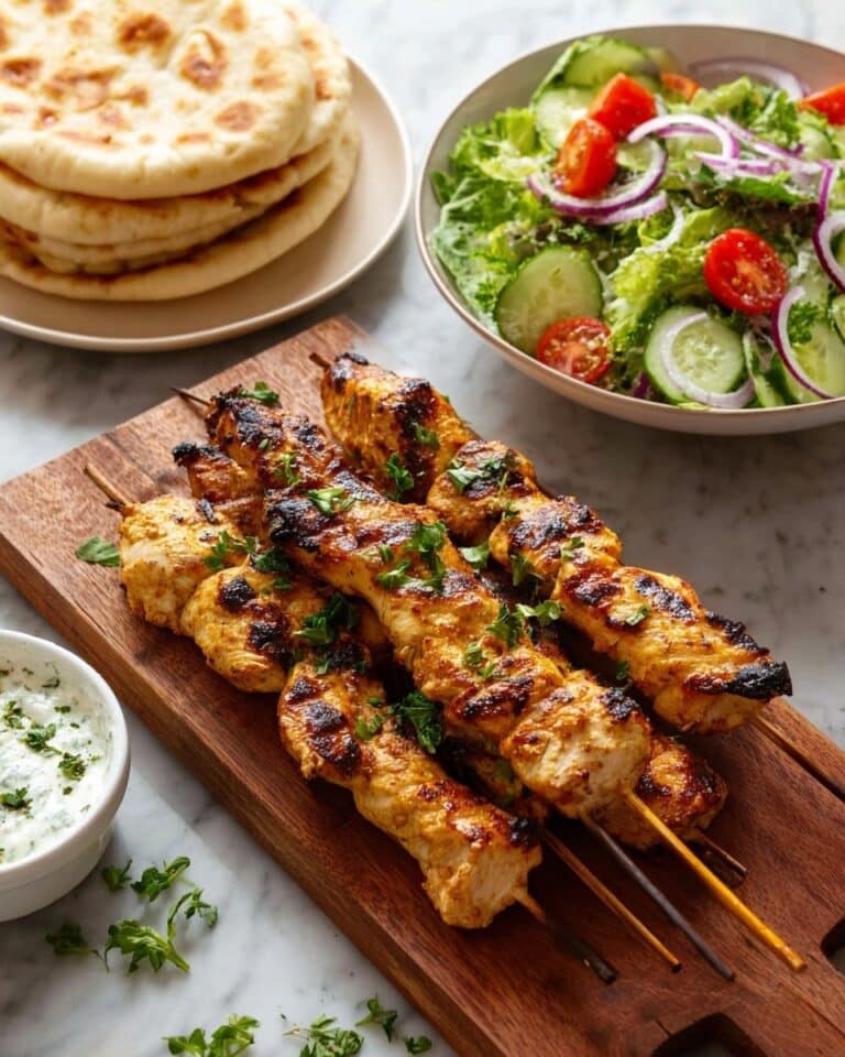 Yogurt-Marinated Chicken Skewers Recipe