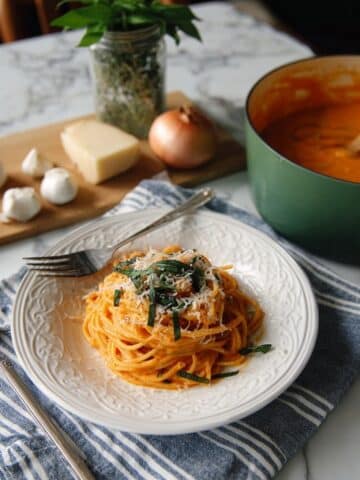 Roasted Bell Pepper Pasta Sauce Recipe