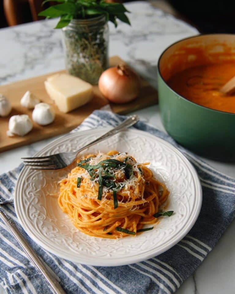 Roasted Bell Pepper Pasta Sauce Recipe