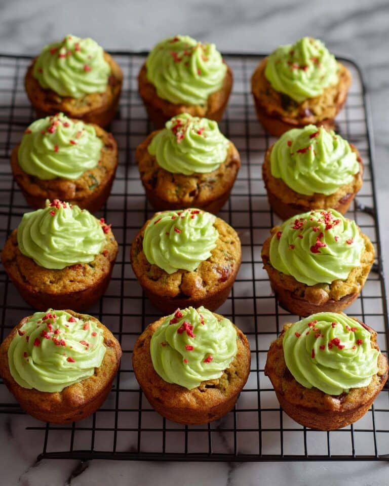 Savory Veggie Muffins with Cheese and Optional Avocado Frosting Recipe
