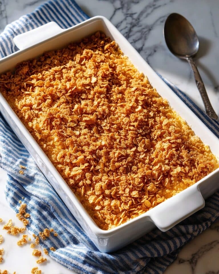 Funeral Potatoes - Cheesy Hashbrown Potato Casserole Recipe