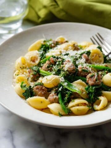 Orecchiette with Rapini and Sausage Recipe