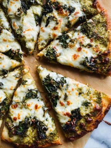 Kale Pesto Pizza Recipe