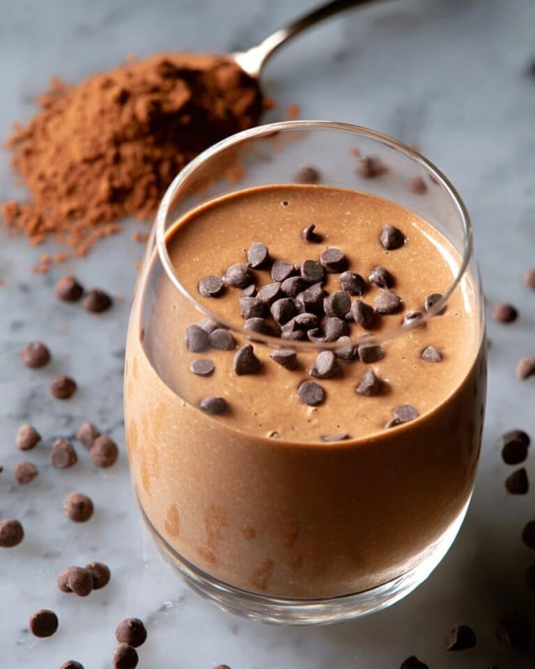 Chocolate Overnight Oatmeal Smoothie Recipe