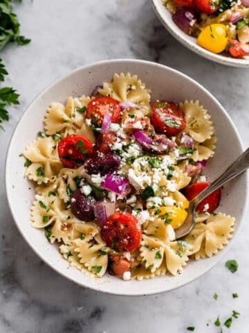 Greek Pasta Salad Recipe