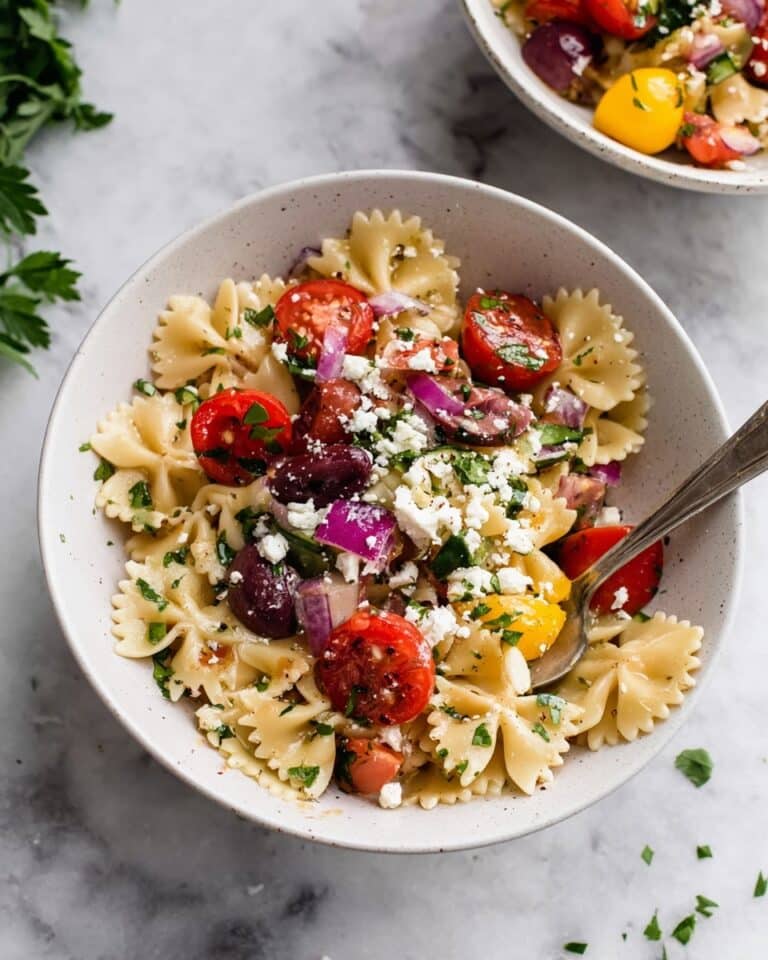 Greek Pasta Salad Recipe