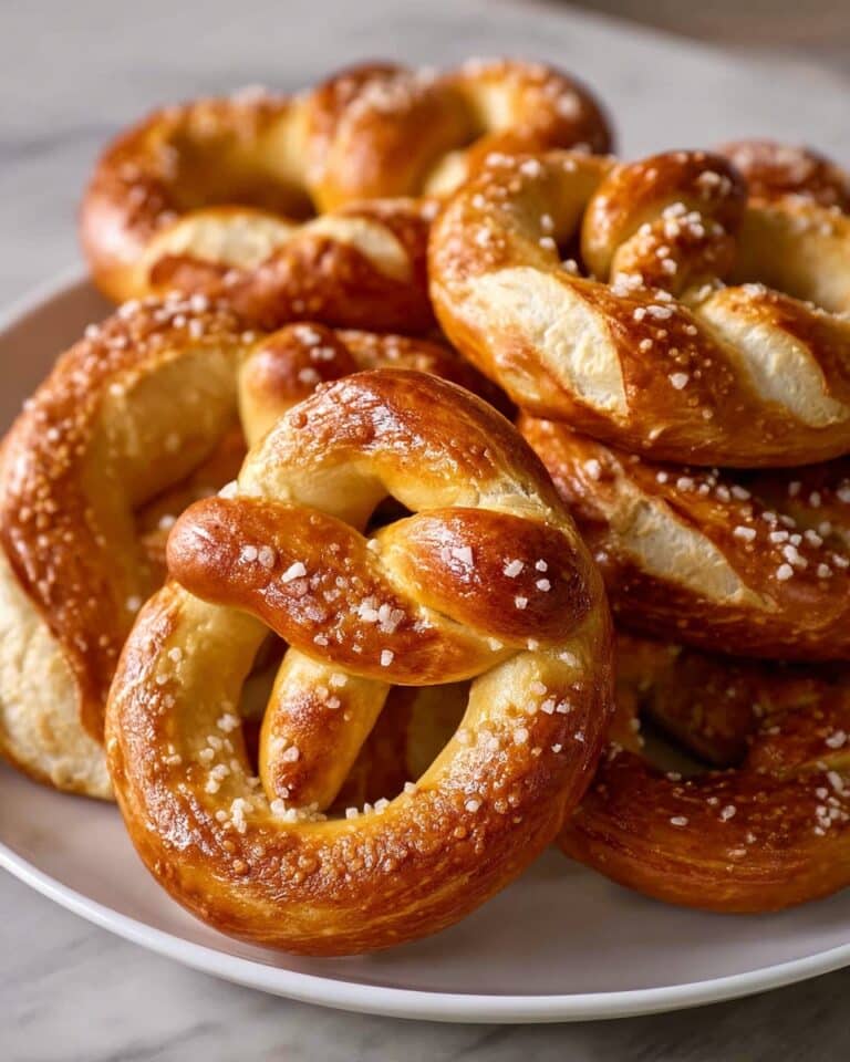 Homemade Soft Pretzels Recipe