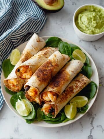 Spicy Shrimp Burritos Recipe