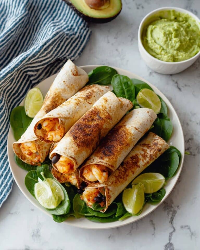 Spicy Shrimp Burritos Recipe