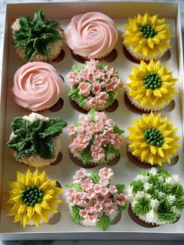 Floral Cupcakes Recipe