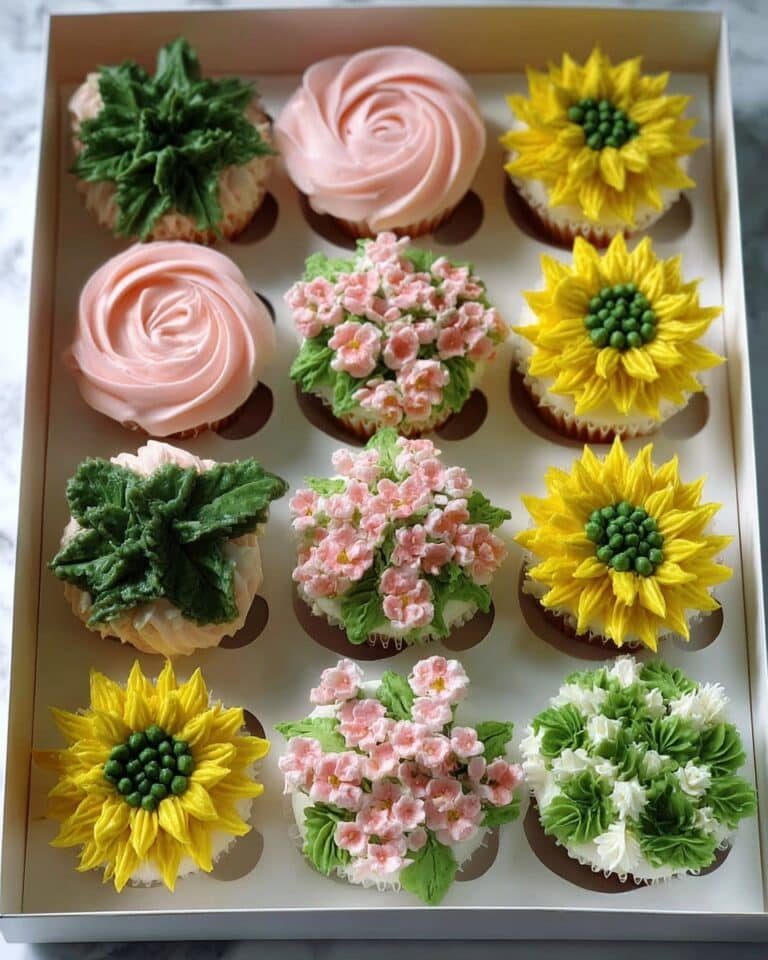 Floral Cupcakes Recipe
