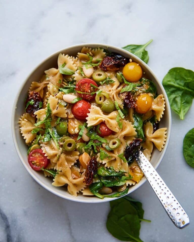 Italian Gluten Free Pasta Salad with Marinated Tomatoes Recipe