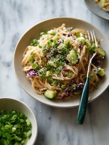 15-Minute Cold Sesame Noodle Salad Recipe