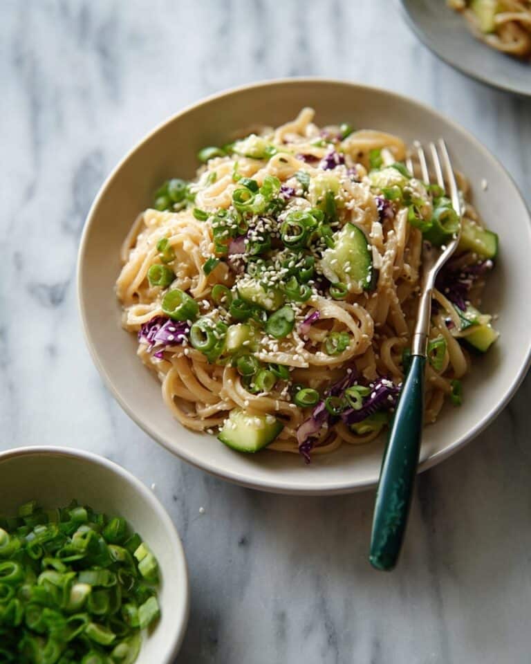 15-Minute Cold Sesame Noodle Salad Recipe