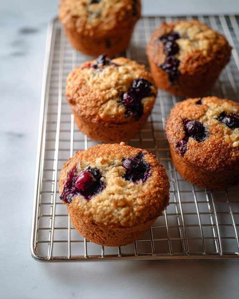 Gluten-Free Low Sugar Blueberry Muffins Recipe