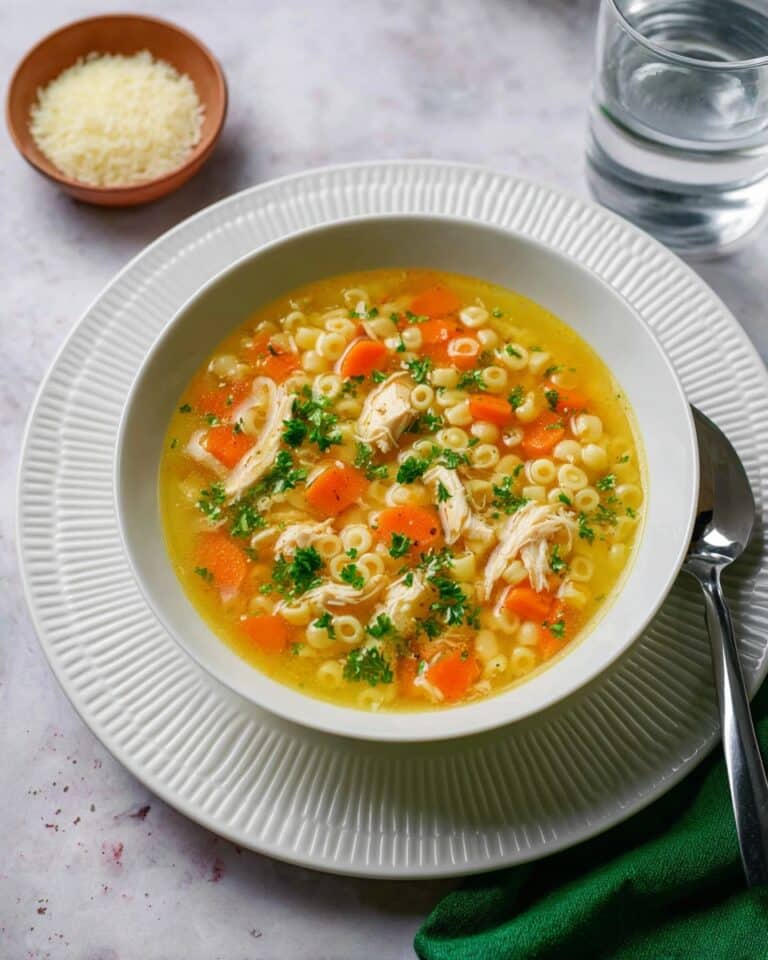 Chicken Pastina Soup Recipe