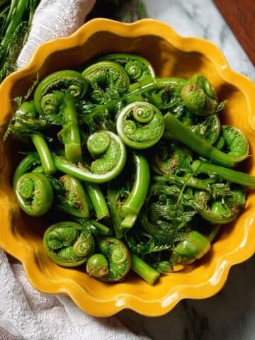 Fiddleheads - a Delicious, Spring Delicacy Recipe