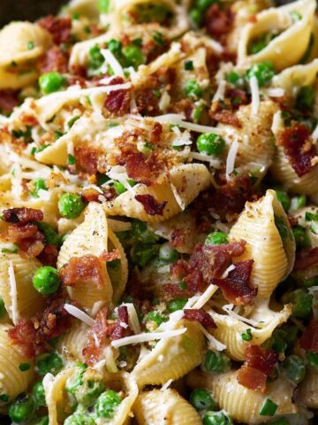 Creamy Bacon and Pea Pasta Salad Recipe