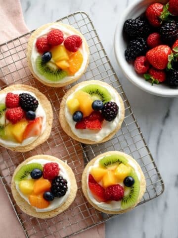 Mini Fruit Pizzas Recipe