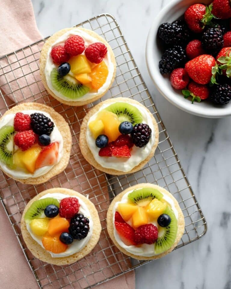 Mini Fruit Pizzas Recipe