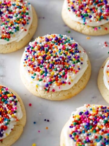 Dot Cake Cookies Recipe