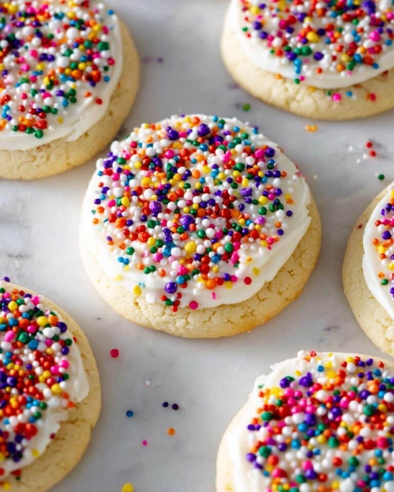 Dot Cake Cookies Recipe