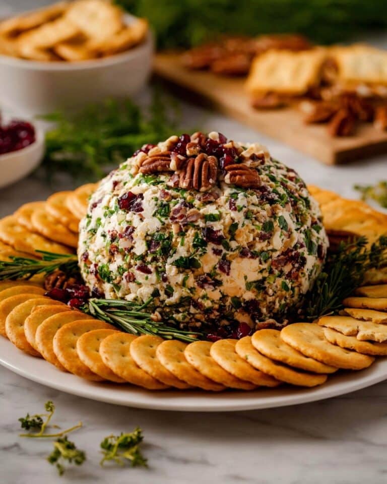 Easy Cheese Ball (Party and Holiday Appetizer) Recipe