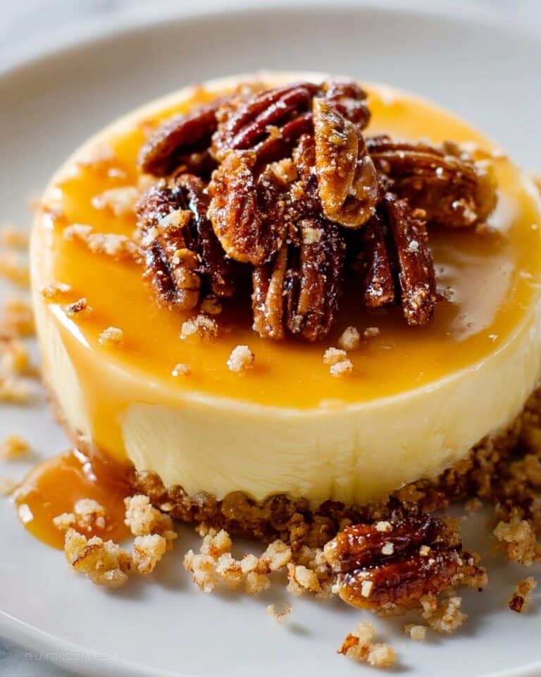 Caramel Apple Crisp Cheesecake Recipe