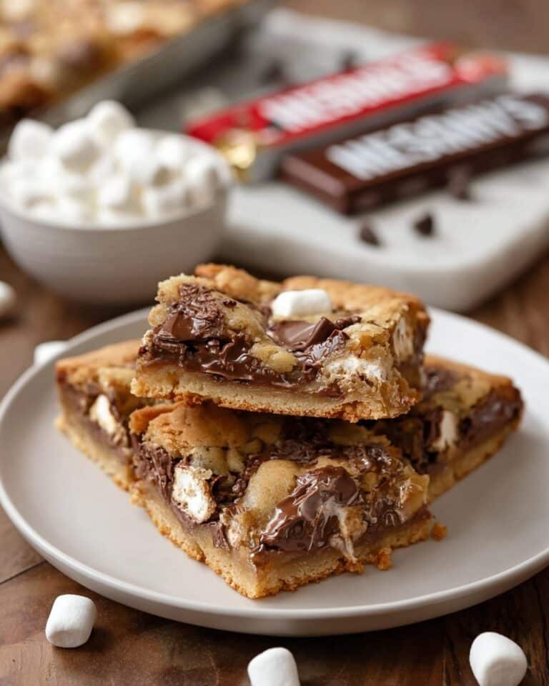S’mores Cookie Bars Recipe