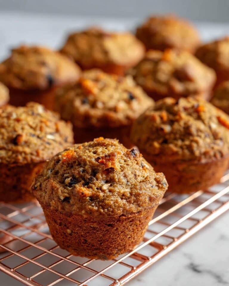 Healthy Carrot Cake Muffins Recipe