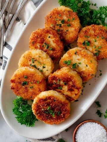 Grit Cakes Fried to Golden Perfection Recipe