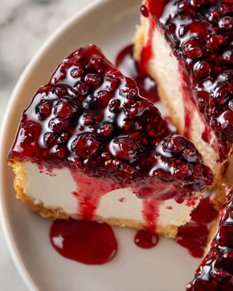 No Bake Blueberry Cheesecake Recipe