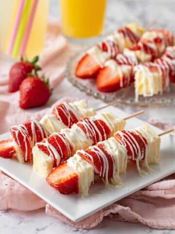 Strawberry Shortcake Kabobs Recipe