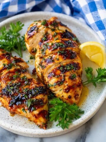Grilled Lemon Herb Chicken Breast Recipe