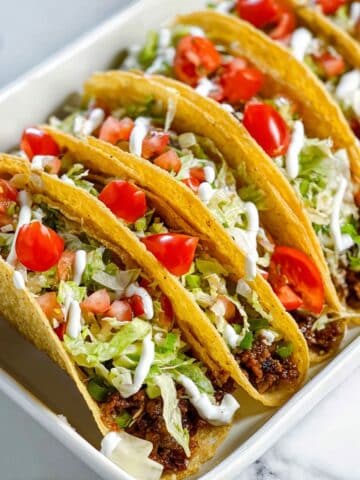 Baked Beef Tacos Recipe