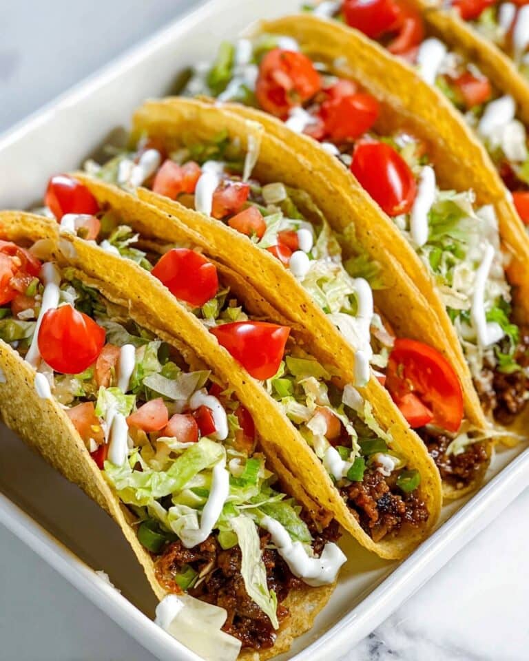 Baked Beef Tacos Recipe