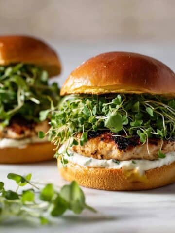 Grilled Zucchini Chicken Burgers Recipe